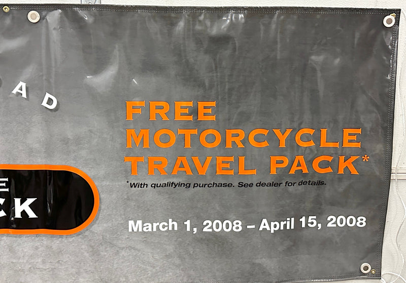 2008 Harley Davidson Dealer Showroom Banner "Rule The Road" 36" x 94   - TvMovieCards.com