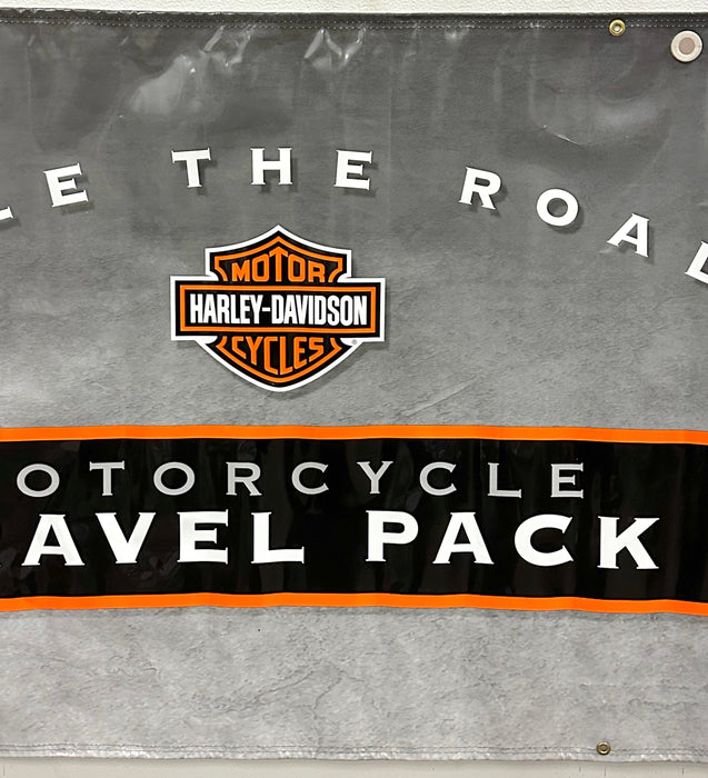 2008 Harley Davidson Dealer Showroom Banner "Rule The Road" 36" x 94   - TvMovieCards.com