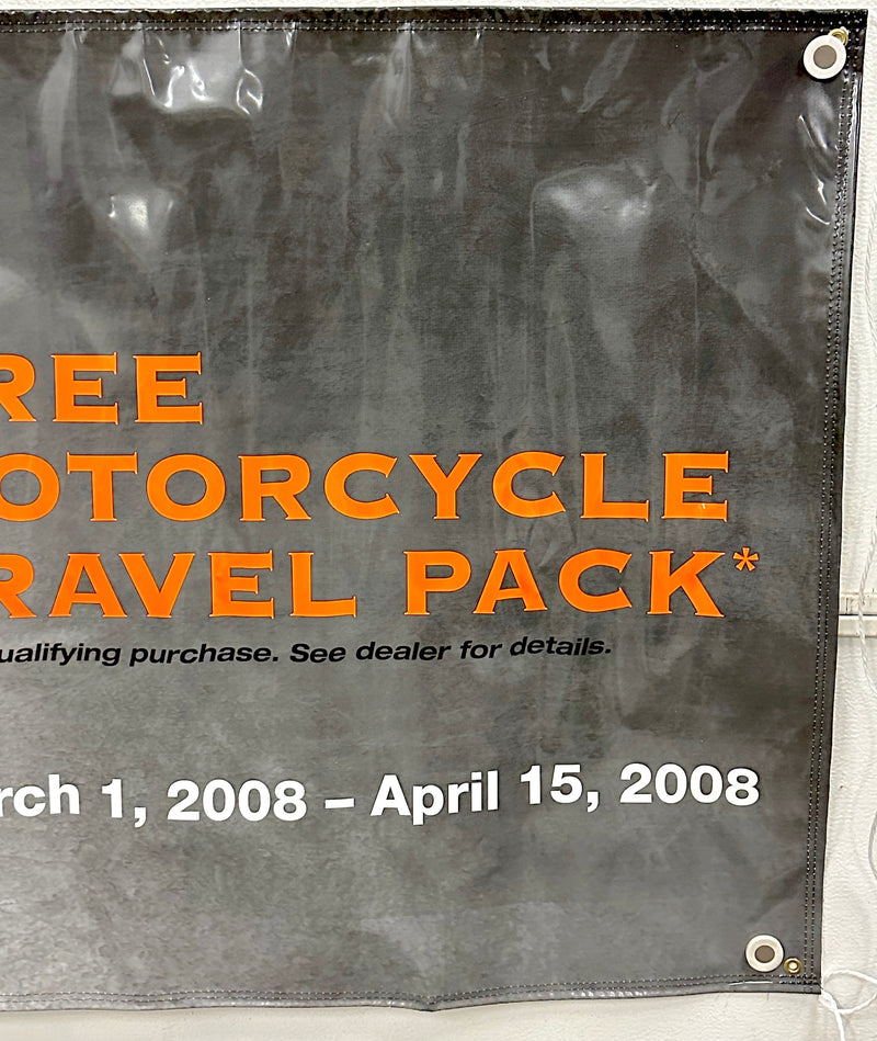 2008 Harley Davidson Dealer Showroom Banner "Rule The Road" 36" x 94   - TvMovieCards.com