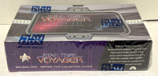 1995 Star Trek Voyager Season One Series Two Trading Card Box 36 Packs Skybox - TvMovieCards.com