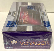 1995 Star Trek Voyager Season One Series Two Trading Card Box 36 Packs Skybox - TvMovieCards.com