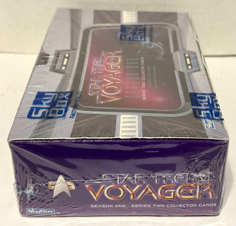 1995 Star Trek Voyager Season One Series Two Trading Card Box 36 Packs Skybox - TvMovieCards.com