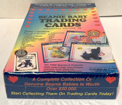 1998 Ty Beanie Babies Series I Trading Card Box 36 Packs Factory Sealed - TvMovieCards.com