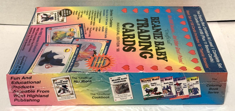 1998 Ty Beanie Babies Series I Trading Card Box 36 Packs Factory Sealed - TvMovieCards.com