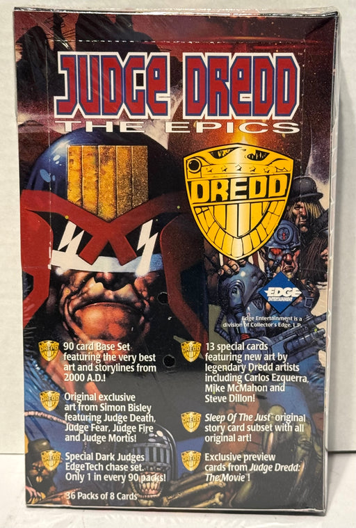 1995 Judge Dredd - The Epics Trading Card Box 36 Pack Factory Sealed - TvMovieCards.com