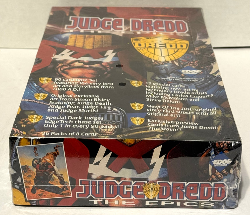 1995 Judge Dredd - The Epics Trading Card Box 36 Pack Factory Sealed - TvMovieCards.com