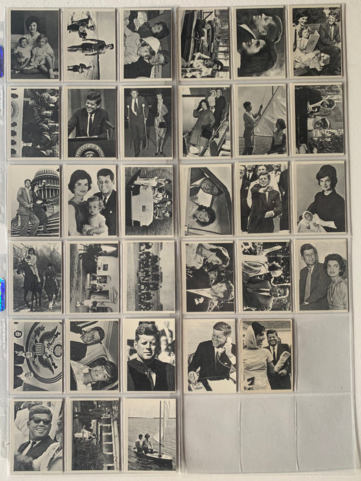 President John F. Kennedy JFK Complete Vintage Card Set 77 Cards Topps 1964 - TvMovieCards.com