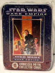 1995 Star Wars Dark Empire Metallic Impressions 6 Card Set with Tin - TvMovieCards.com