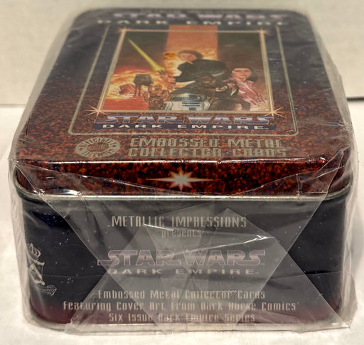 1995 Star Wars Dark Empire Metallic Impressions 6 Card Set with Tin - TvMovieCards.com
