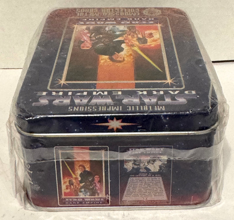 1995 Star Wars Dark Empire Metallic Impressions 6 Card Set with Tin - TvMovieCards.com