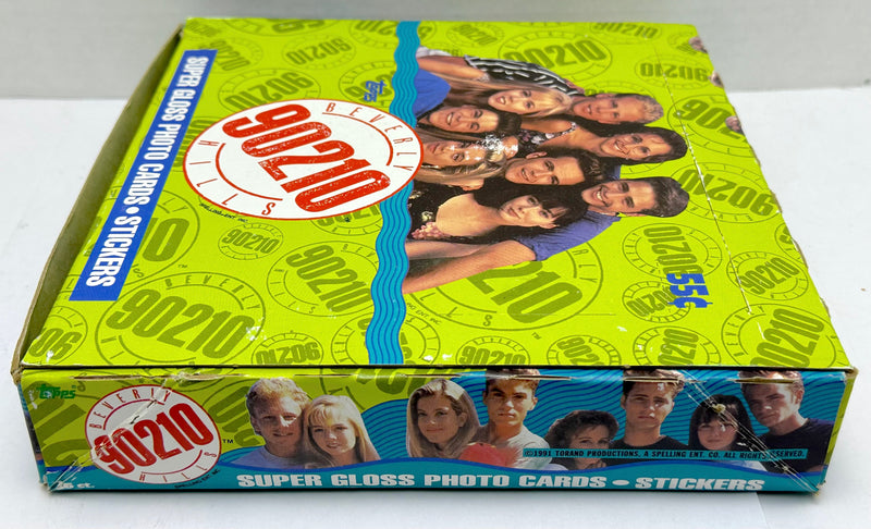 Beverly Hills 90210 TV Show Vintage Card Box 36 Packs Topps 1991 Luke Perry   - TvMovieCards.com