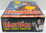 1988 Fright Flicks Vintage FULL 36 Pack Trading Card Wax Box Topps   - TvMovieCards.com