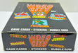 1983 Video City Game Vintage FULL 36 Pack Trading Card Wax Box Topps Frogger   - TvMovieCards.com