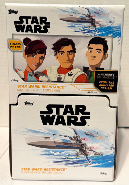 2019 Topps Star Wars Resistance Retail Display Surprise Pack Box of 60 Packs - TvMovieCards.com