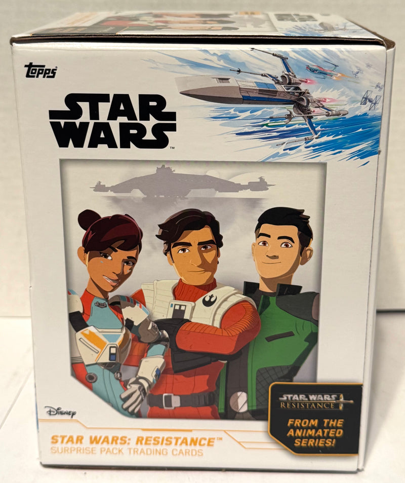 2019 Topps Star Wars Resistance Retail Display Surprise Pack Box of 60 Packs - TvMovieCards.com