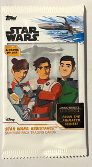 2019 Topps Star Wars Resistance Retail Display Surprise Pack Box of 60 Packs - TvMovieCards.com