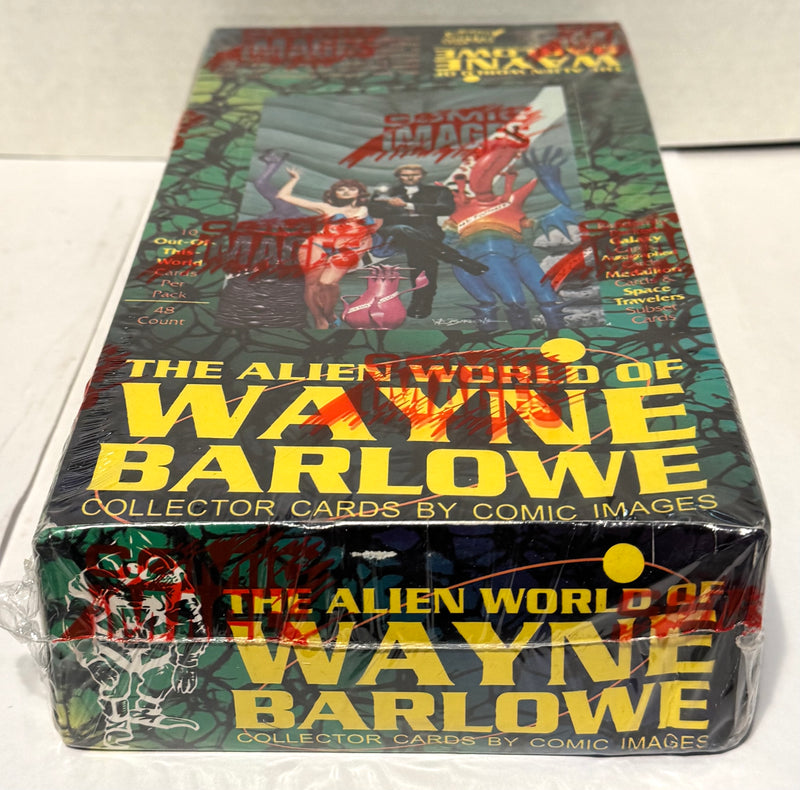 Alien World of Wayne Barlowe Card Box 48 Packs Comic Images 1994 - TvMovieCards.com