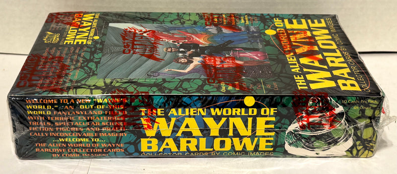 Alien World of Wayne Barlowe Card Box 48 Packs Comic Images 1994 - TvMovieCards.com