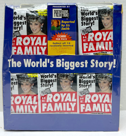 1993 The Royal Family Series 1 Trading Card Box 48 Packs Princess Diana Sealed   - TvMovieCards.com