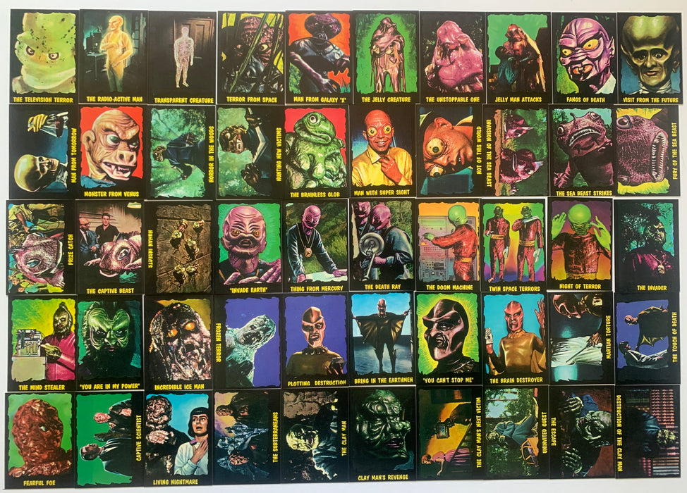 Outer Limits Reprint Trading Card Set 50 Cards Plus Header Card Limited Edition - TvMovieCards.com