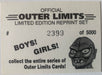 Outer Limits Reprint Trading Card Set 50 Cards Plus Header Card Limited Edition - TvMovieCards.com