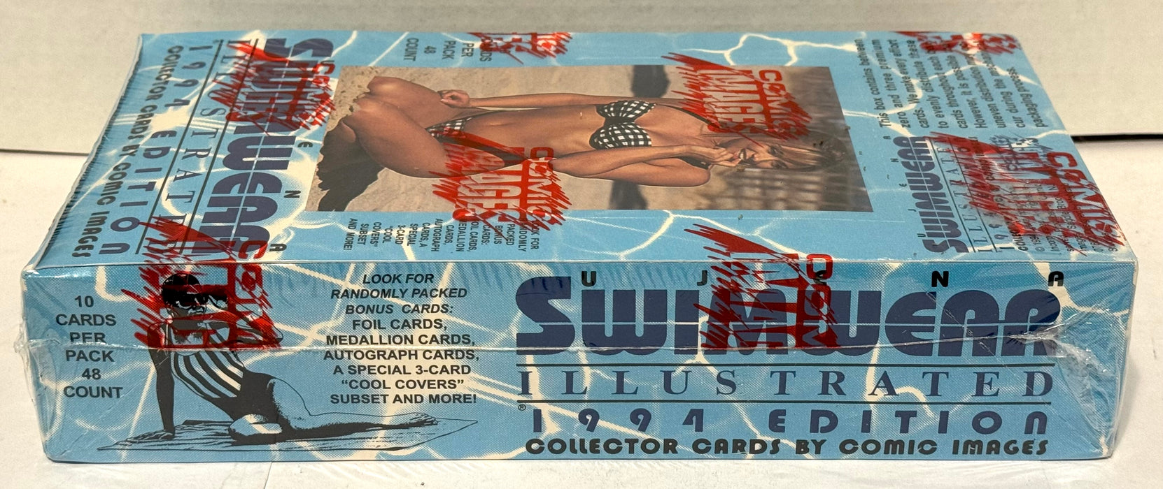 1994 Ujena's Swimwear Illustrated 1994 Trading Card Box Comic Images 48 Packs - TvMovieCards.com