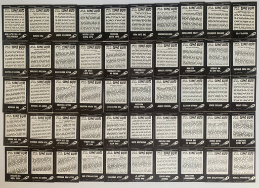 Outer Limits Reprint Trading Card Set 50 Cards Plus Header Card Limited Edition - TvMovieCards.com