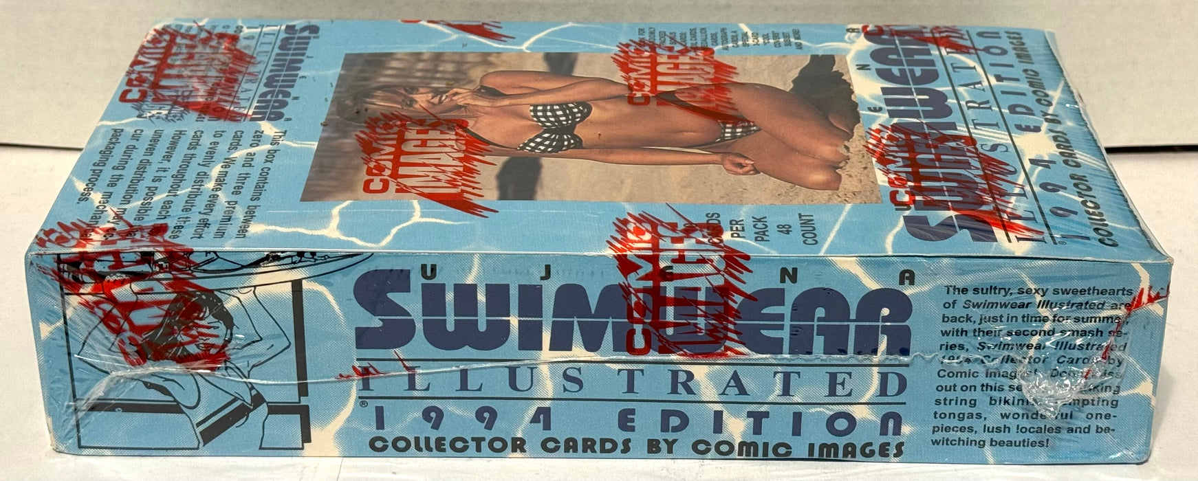 1994 Ujena's Swimwear Illustrated 1994 Trading Card Box Comic Images 48 Packs - TvMovieCards.com