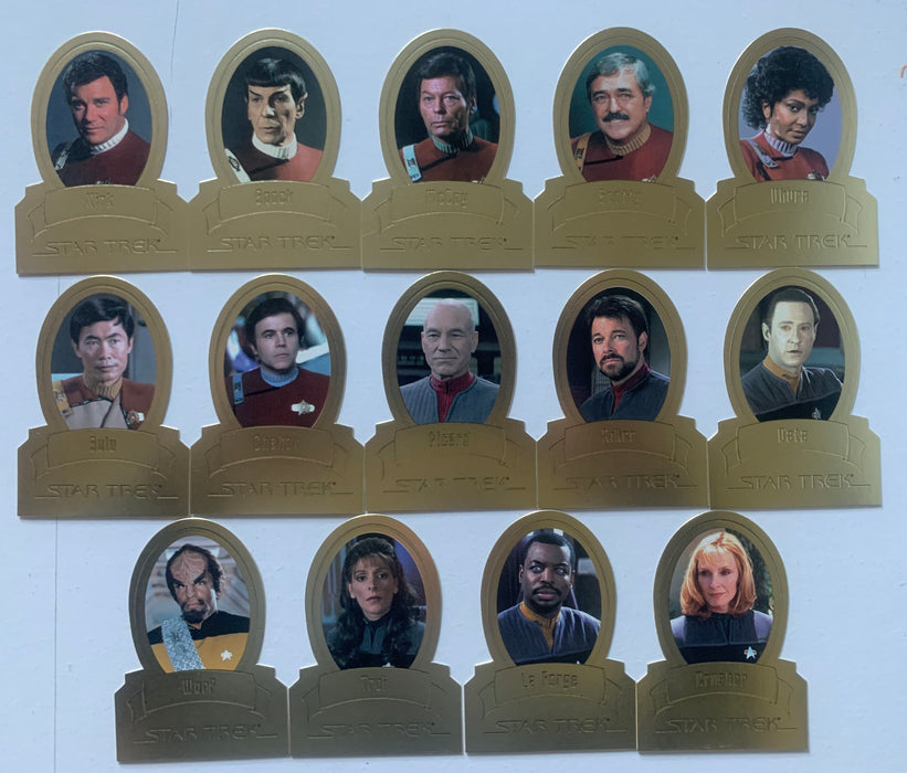 Star Trek Classic Movies Heroes Die-cut Gold Plaque Chase Card Set 14 cards H1 - - TvMovieCards.com