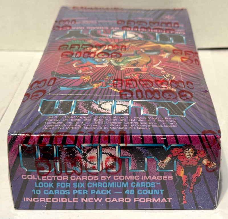 1992 Unity Collector Cards Trading Card Box 48 Packs Comic Images Factory Sealed - TvMovieCards.com