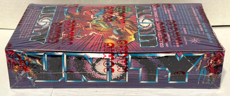 1992 Unity Collector Cards Trading Card Box 48 Packs Comic Images Factory Sealed - TvMovieCards.com