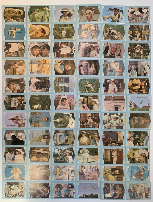 The Flying Nun Vintage Trading Card set #1-#66 Sally Field Donruss 1967 - TvMovieCards.com