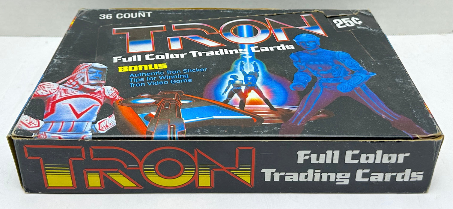 Disney's Tron Full Color Trading Cards With Stickers Box of 36