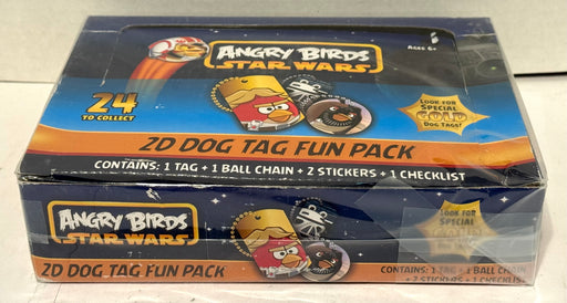 2012 Angry Birds Star Wars (24 Pack) 2D Dog Tag Box Rovio - TvMovieCards.com