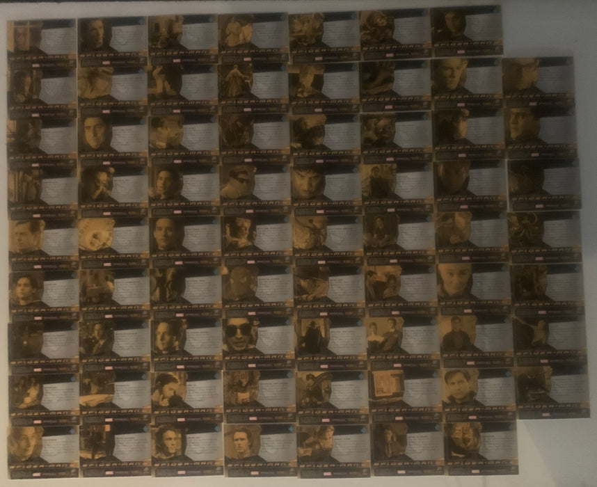 Spider-Man Movie 2 Base Card Set 70 cards Upper Deck 2004 - TvMovieCards.com