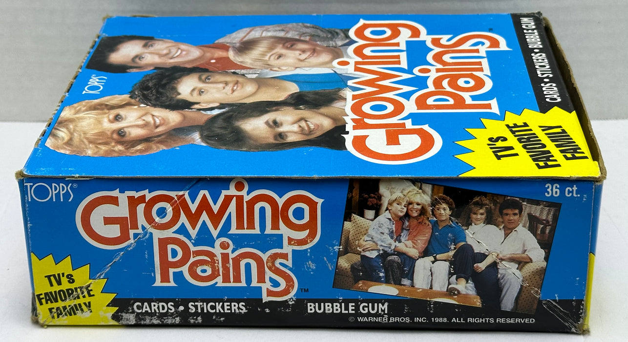 1988 Growing Pains Vintage Trading Wax Trading Card Box 36 Packs Topps   - TvMovieCards.com