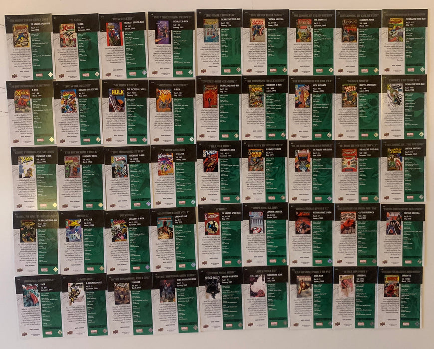 Marvel Beginnings II Breakthrough Issues Covers Chase card set 45 Cards B46 - B - TvMovieCards.com