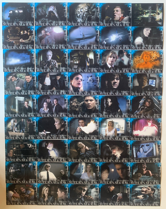 Supernatural Premiere Season 1 Base Card Set 90 cards Inkworks 2006 - TvMovieCards.com