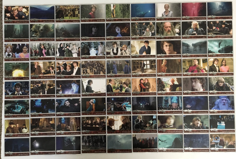 Harry Potter and the Goblet of Fire Update Base Card Set 90 Cards   - TvMovieCards.com