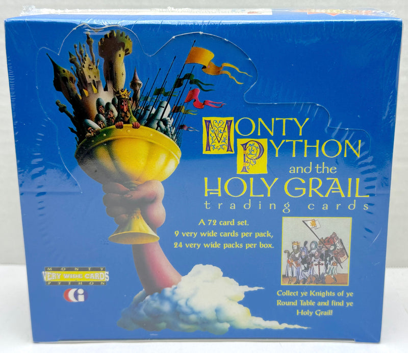 1996 Monty Python and the Holy Grail Trading Card Box Factory Sealed 24CT   - TvMovieCards.com