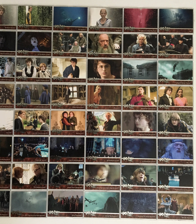 Harry Potter and the Goblet of Fire Update Base Card Set 90 Cards   - TvMovieCards.com