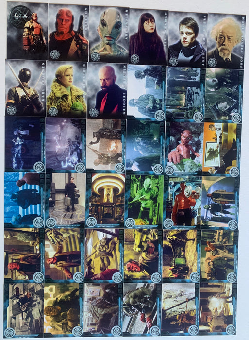 Hellboy Movie Base Card Set 72 Cards Inkworks 2004 - TvMovieCards.com