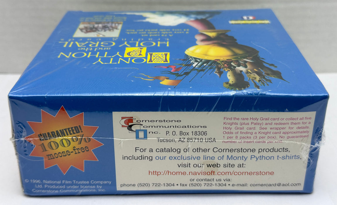1996 Monty Python and the Holy Grail Trading Card Box Factory Sealed 24CT   - TvMovieCards.com