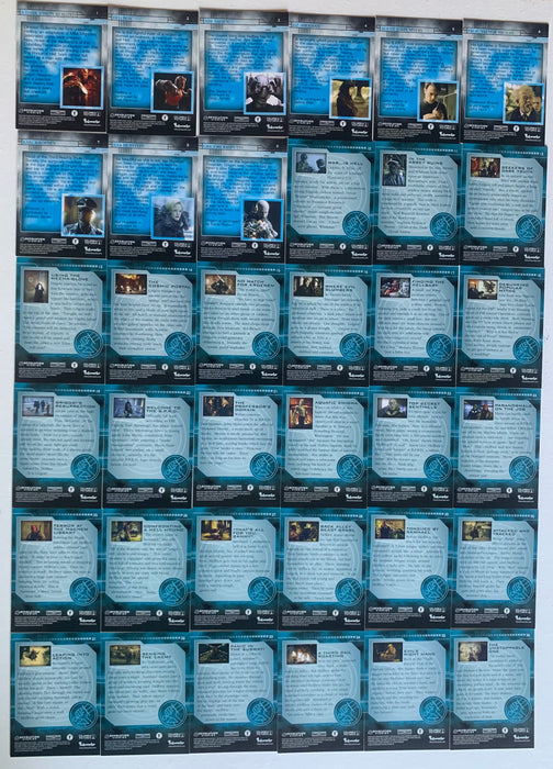 Hellboy Movie Base Card Set 72 Cards Inkworks 2004 - TvMovieCards.com