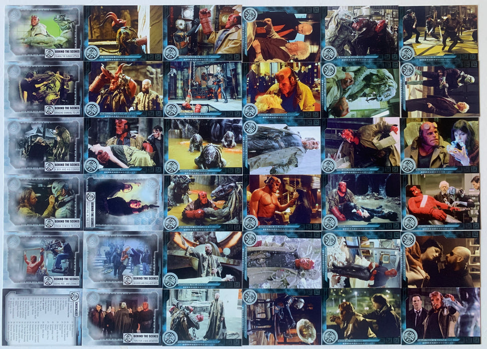 Hellboy Movie Base Card Set 72 Cards Inkworks 2004 - TvMovieCards.com