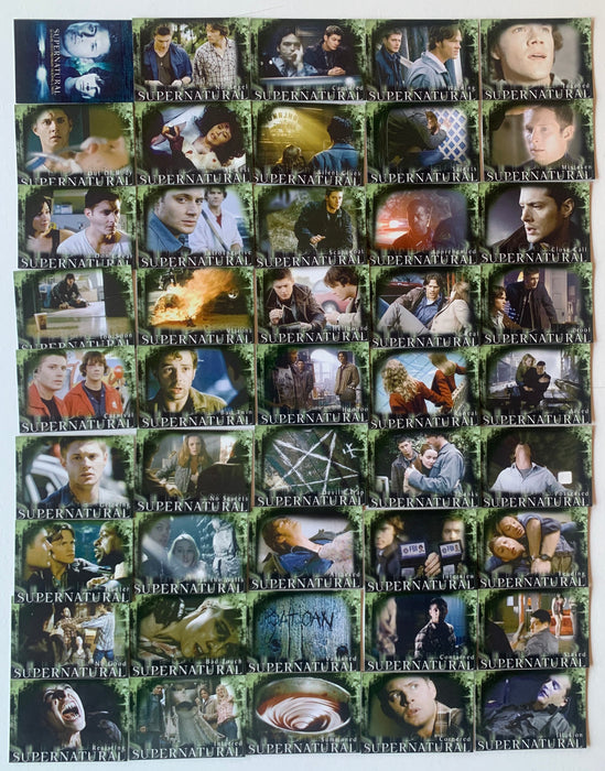 Supernatural Season 2 Base Card Set 90 cards Inkworks 2007 - TvMovieCards.com
