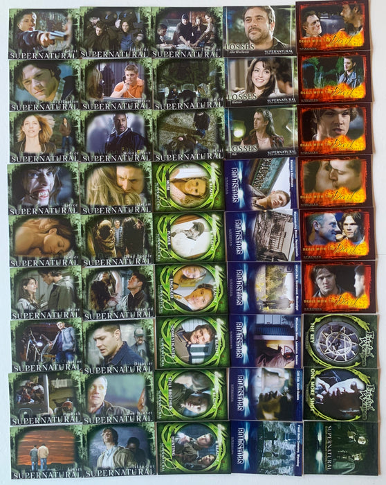 Supernatural Season 2 Base Card Set 90 cards Inkworks 2007 - TvMovieCards.com