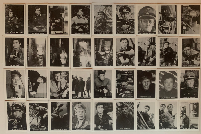1967 Garrison's Gorillas Complete Vintage Trading Card Set #1-72 Leaf NM/EX - TvMovieCards.com