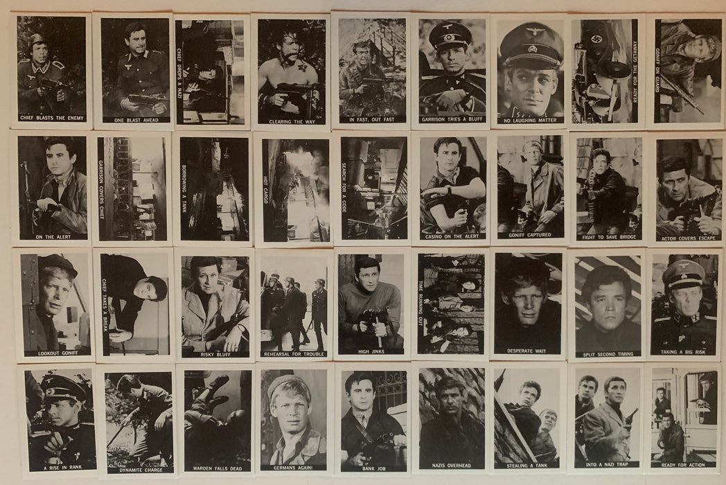 1967 Garrison's Gorillas Complete Vintage Trading Card Set #1-72 Leaf NM/EX - TvMovieCards.com