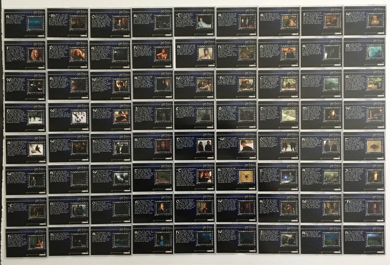 Harry Potter Prisoner of Azkaban Update Silver Foil Base Card Set 90 Cards   - TvMovieCards.com